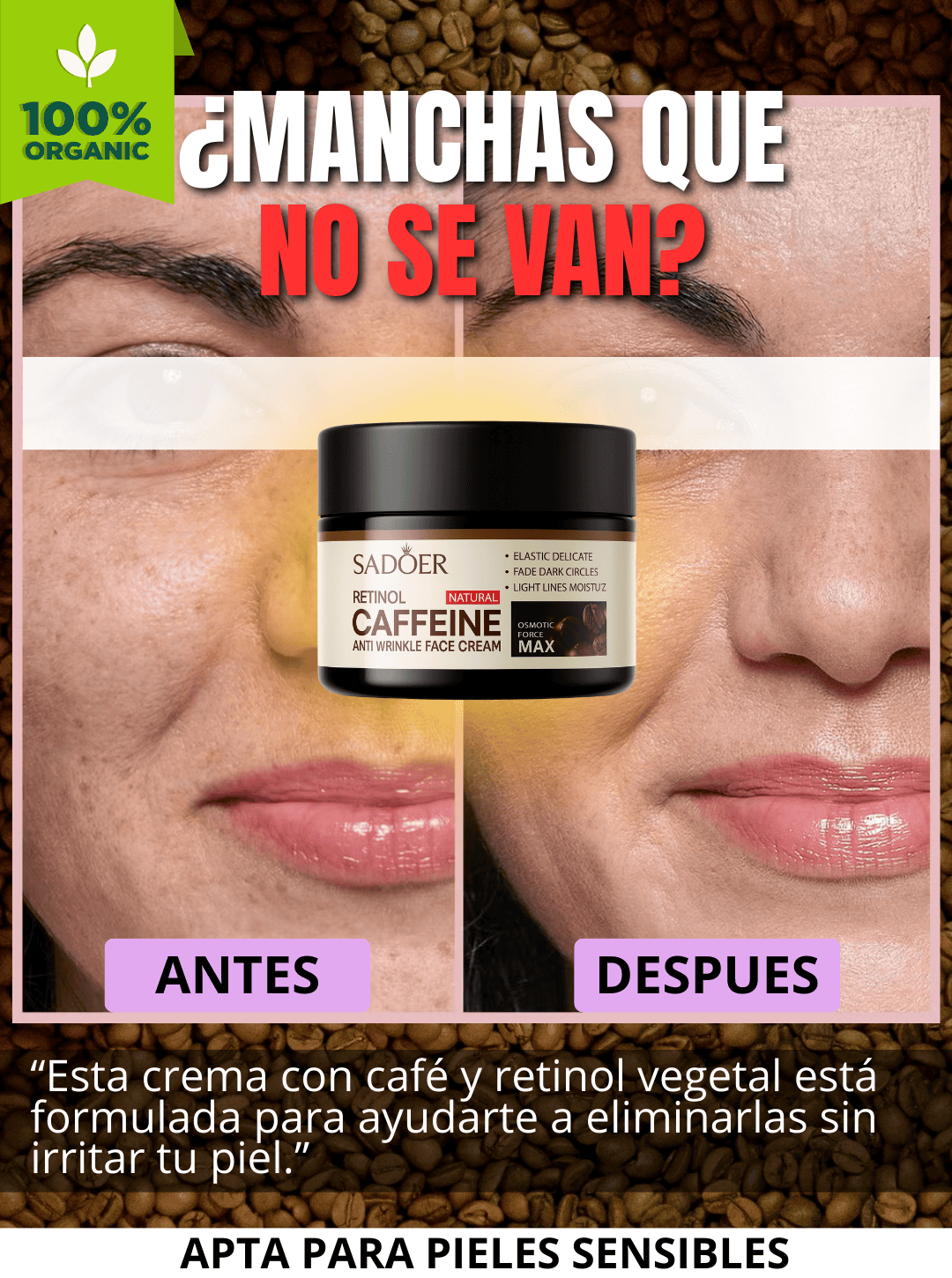 Reparador Facial para manchas PREMIUM