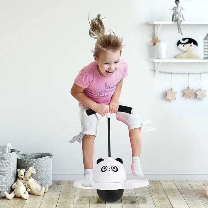 Panda Saltarín CON LUCES LED.