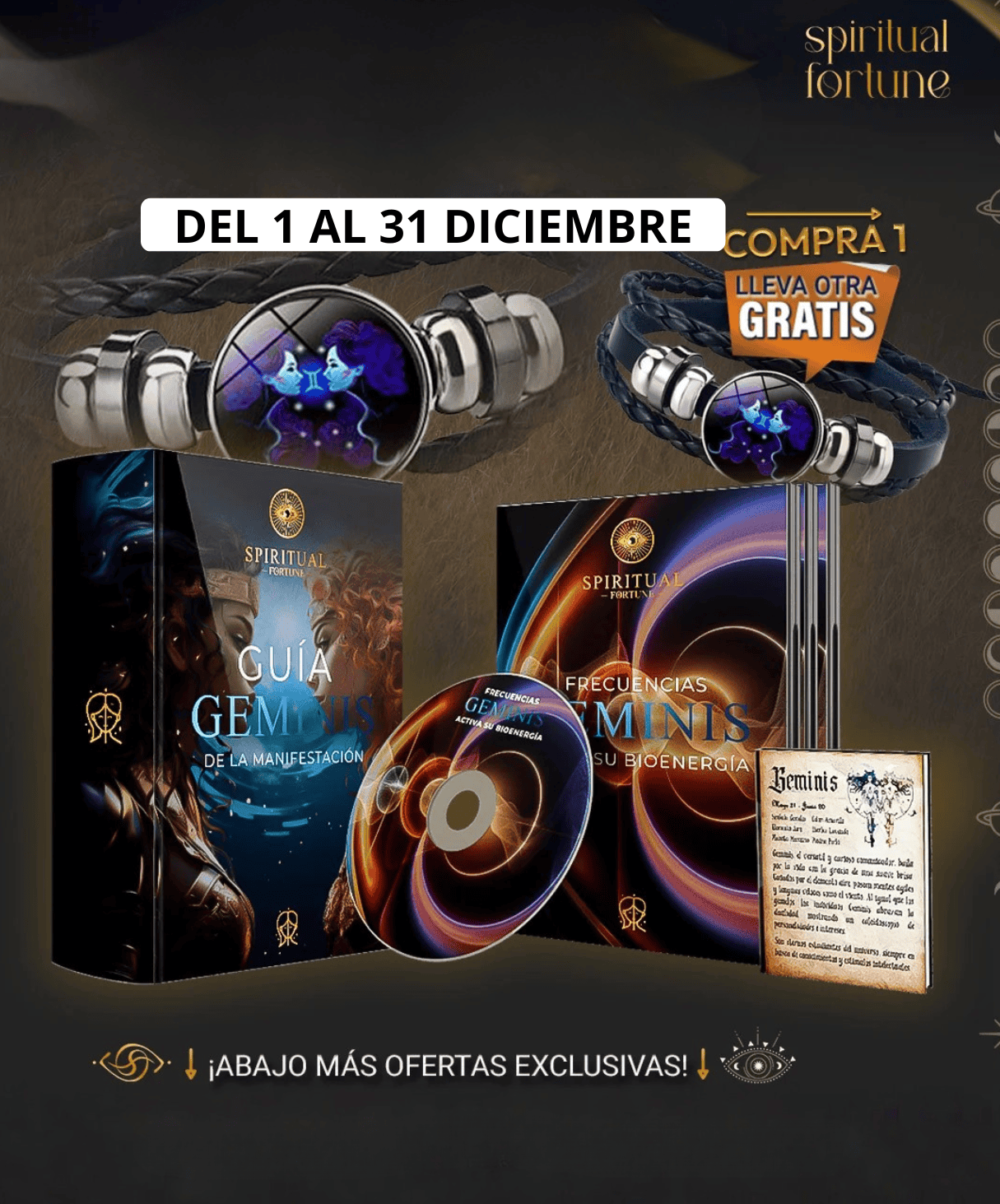 Piedra Zodiacal x2