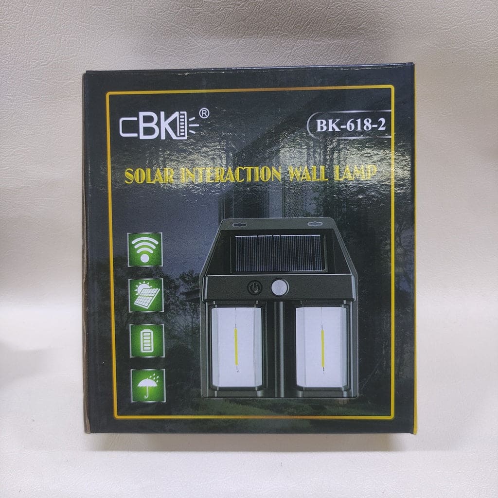 LAMPARA DOBLE SOLAR DE PARED |K559|
