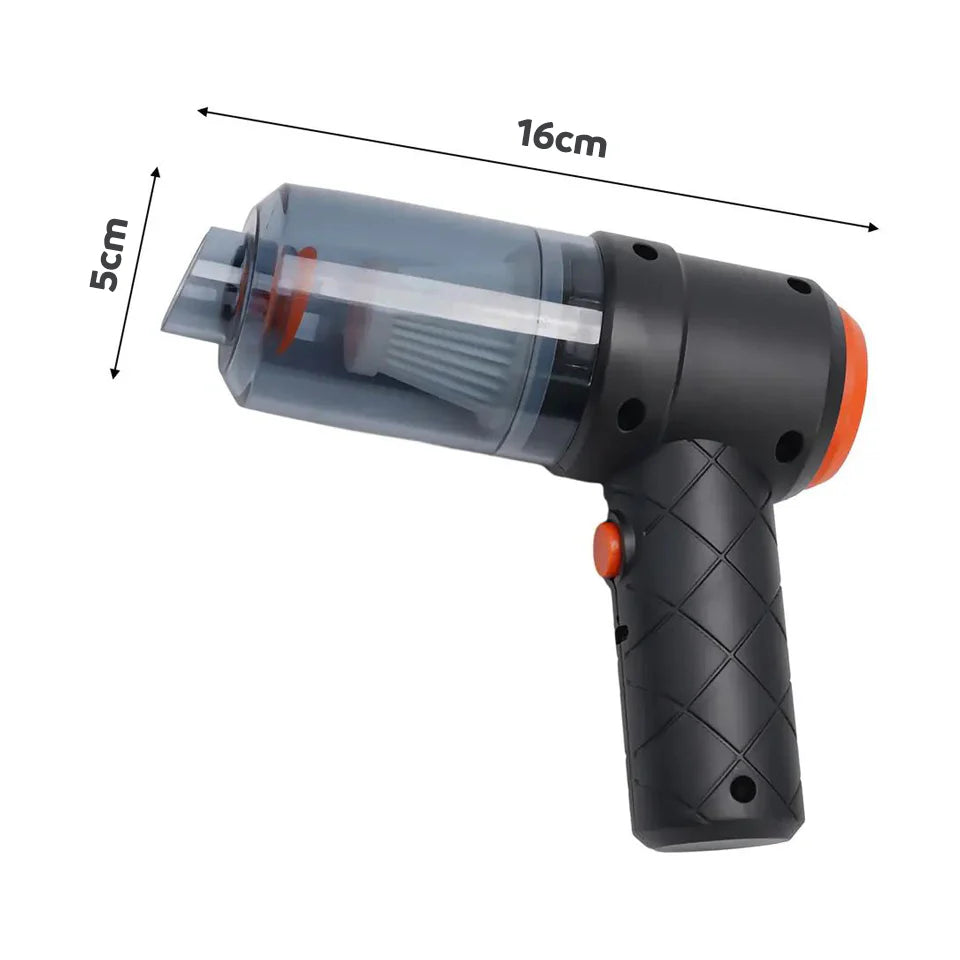 Mini aspiradora para auto.