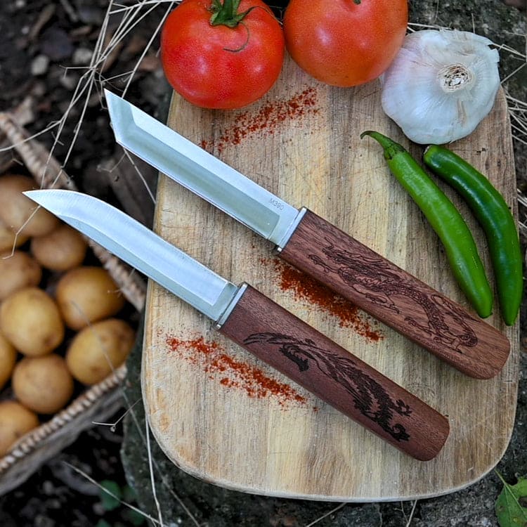 El primer cuchillo de chef de doble hoja del mundo