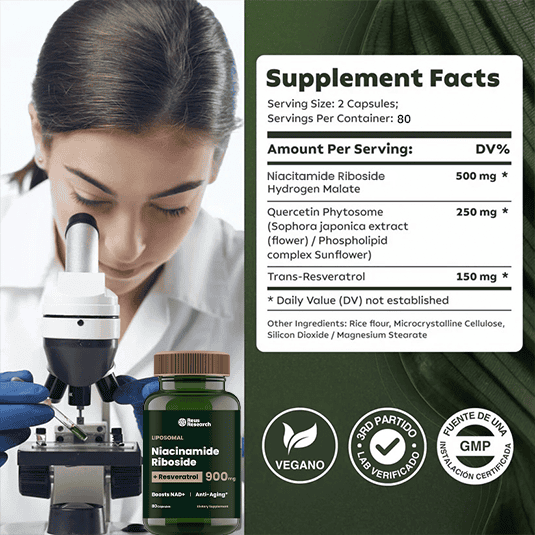 NeverAge™ FORMULA ANTIENVEJICIMIENTO NAD.