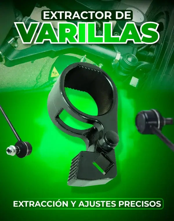 Extractor de varillas de direccion.