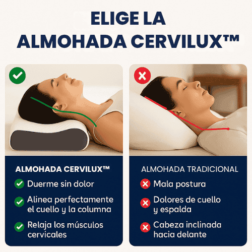 Almohada Confort™ - Redescubre el placer de despertar sin dolores