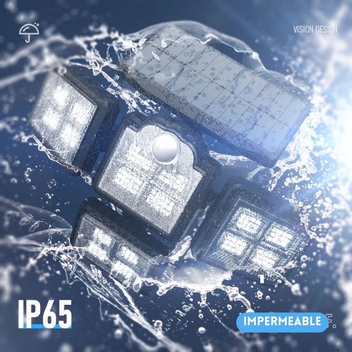 Lampara Solar 4 Reflectores