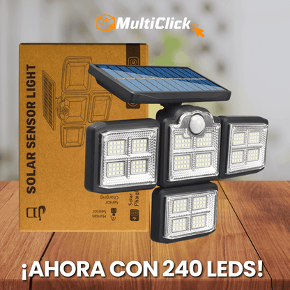 Lampara Solar 4 Reflectores