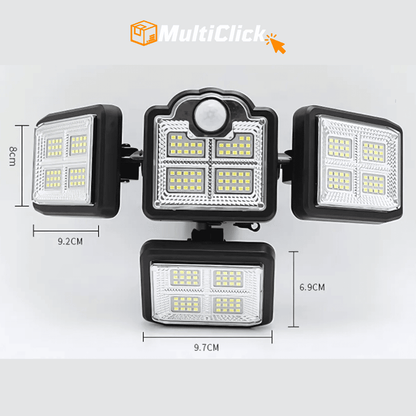 Lampara Solar 4 Reflectores
