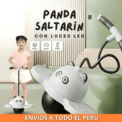 Panda Saltarín CON LUCES LED.