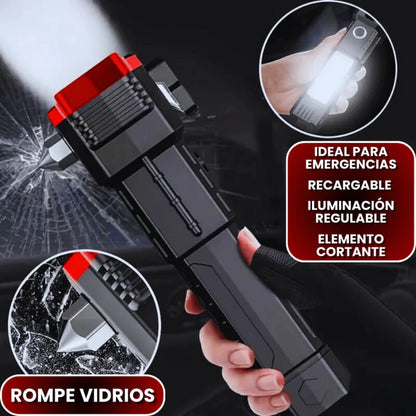 Linterna Multifuncional 4 en 1 Recargable