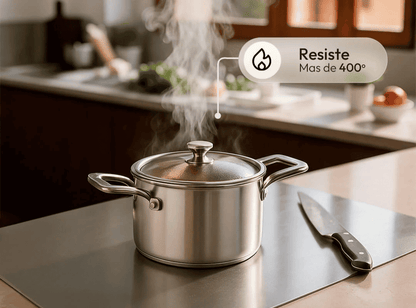 Tabla de Cortar de Acero Inoxidable 304.