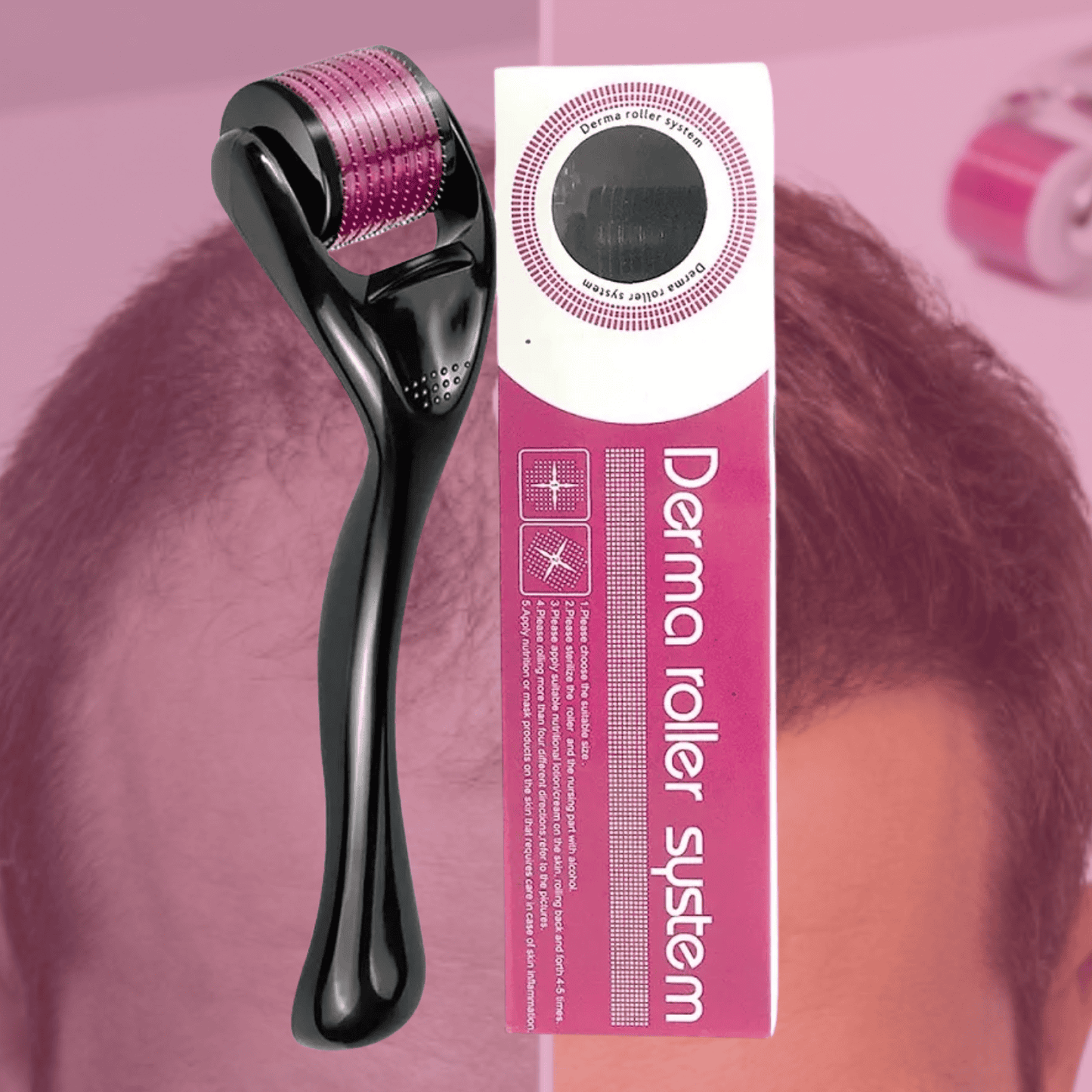 Derma Roller – Reactiva tu cabello desde la raíz