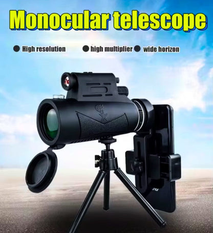 Telescopio Portátil con Soporte.