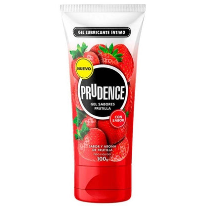 Lubricante Íntimo Prudence – Sabor Frutilla (100g)